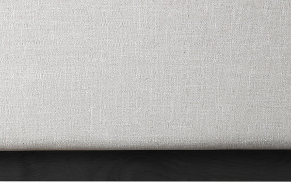 Logan Beige Linen Textured Fabric Queen Bed LoganBeige-Q Meridian Furniture