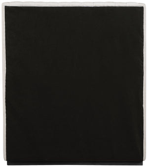 Logan Beige Linen Textured Fabric Twin Bed LoganBeige-T Meridian Furniture