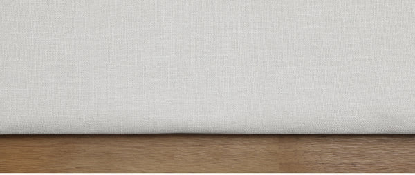 Logan Cream Linen Textured Fabric Twin Bed LoganCream-T Meridian Furniture