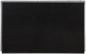 Logan Grey Linen Textured Fabric King Bed LoganGrey-K Meridian Furniture