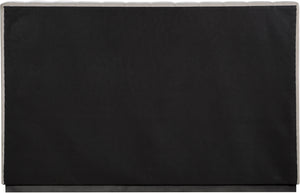 Lucia Beige Linen Textured Fabric King Bed LuciaBeige-K Meridian Furniture