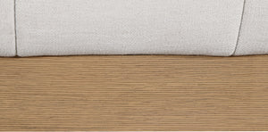 Lucia Cream Linen Textured Fabric Queen Bed LuciaCream-Q Meridian Furniture