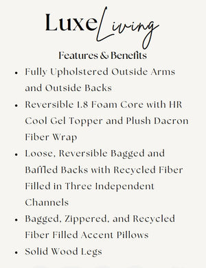 Fusion Missionary Raffia Sectional Sofa With Luxe Comfort, Reversible Cushions & Stylish Contrasting Pillows Off White Ws ,100% Polypropylene 7004-03 19kp 15 19kp 11r Missionary Raffia Sectional