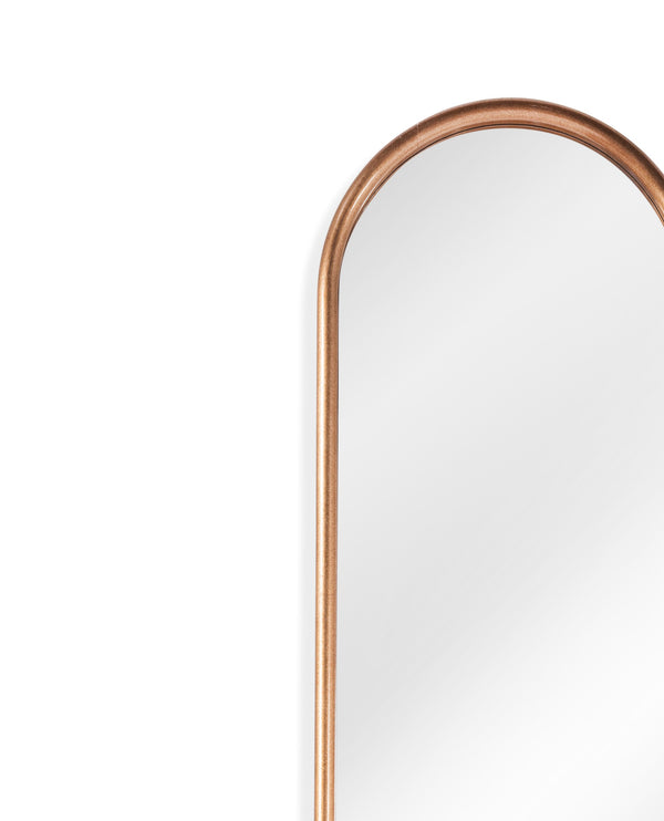 Basset Mirror Westbury Wall Mirror - Elegant Oval Design With Antique Gold Finish For Modern Home Décor Accents Gold Resin,Mirror Glass M4170b