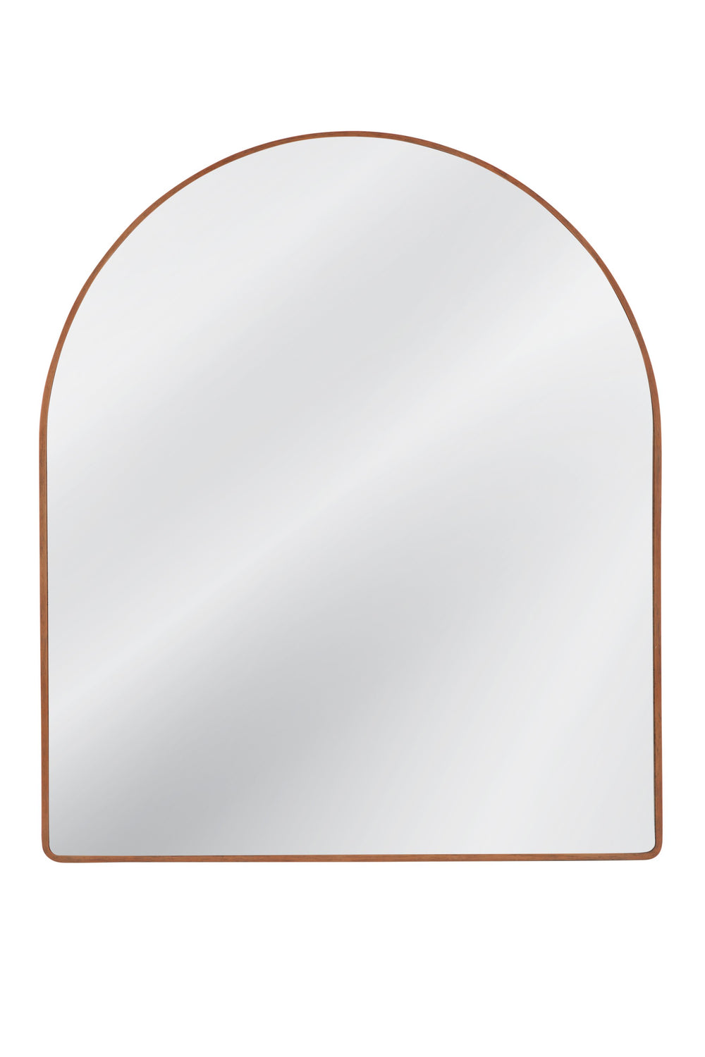 Basset Mirror Hazel Arched Mantel Mirror – Elegant Pine Wood Frame, Timeless Design For A Chic Home Accent Brown Wood,Mirror Glass M5044