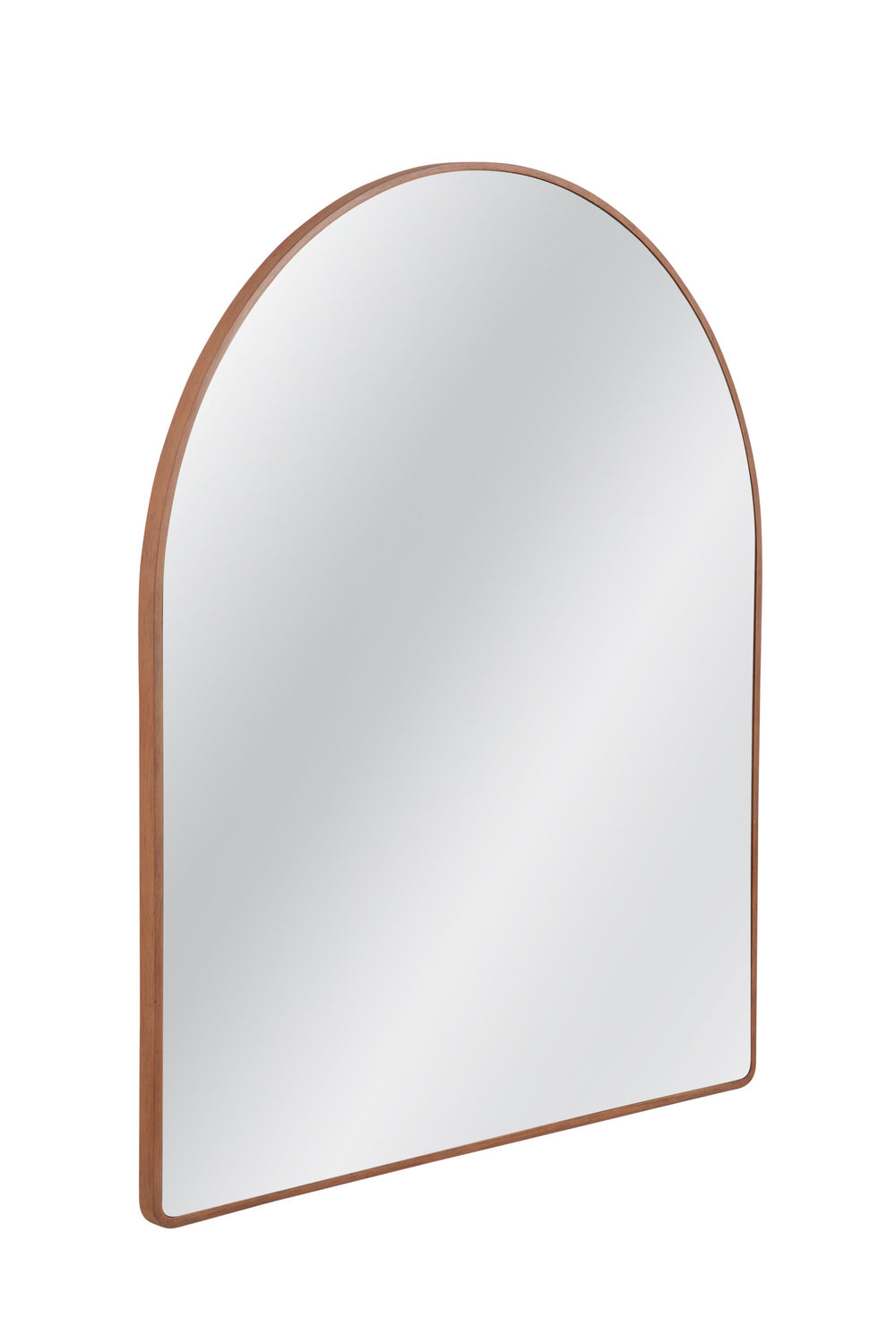 Basset Mirror Hazel Arched Mantel Mirror – Elegant Pine Wood Frame, Timeless Design For A Chic Home Accent Brown Wood,Mirror Glass M5044