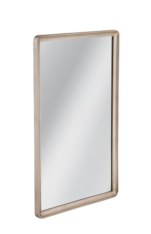 Basset Mirror Lancelle Wall Mirror - Antique Silver Elegance With Timeless Design For Luxurious Home Decor Silver Resin,Mirror Glass M5126
