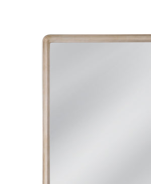 Basset Mirror Lancelle Wall Mirror - Antique Silver Elegance With Timeless Design For Luxurious Home Decor Silver Resin,Mirror Glass M5126