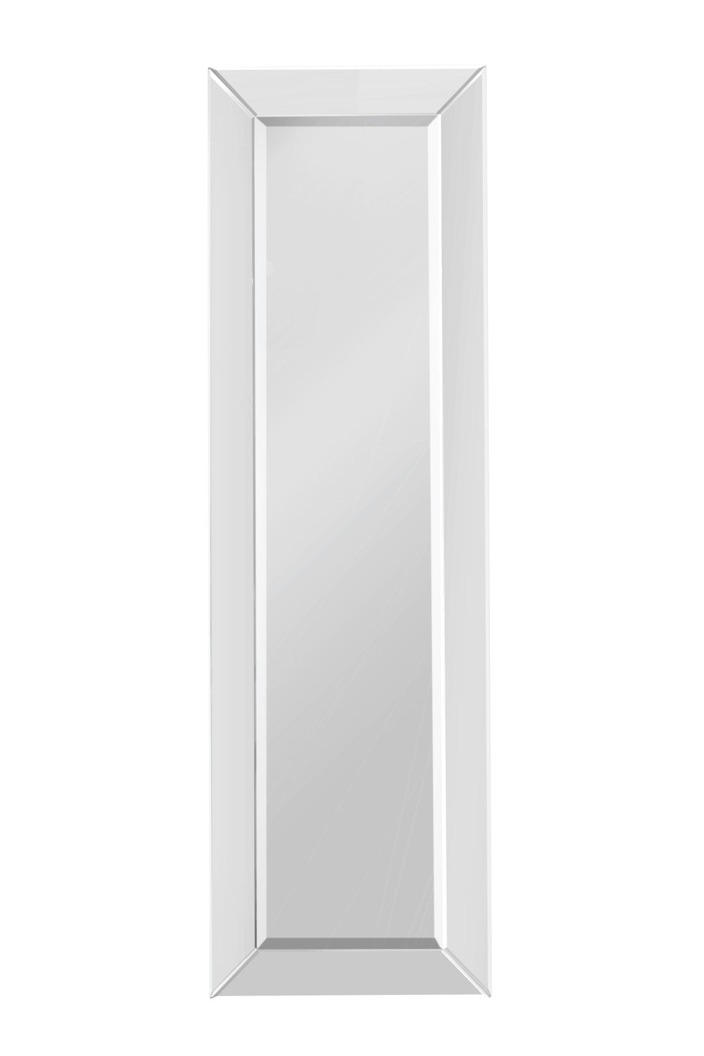 Basset Mirror Perry Wall Mirror - Elegant Beveled Edge, Rectangular Design For Glamorous Home Decor Style Black Mdf,Mirror M5171b