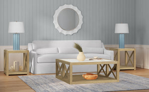 Basset Mirror White Round Wall Mirror With Inverted Curved Frame – Modern Elegance For Any Room Decor White Resin,Mirror,Mdf M5226b