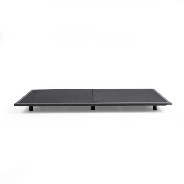 Malouf Thin Upholstered Highrise™ Platform Bed Frame With Solid Steel Design And Easy Assembly Features Charcoal Charcoal Ma0001uplckch
