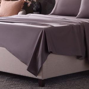 Malouf Classic Cotton Sets - Luxuriously Soft, Breathable Bedding For Year-round Comfort And Style Charcoal Charcoal Ma02qqchcc