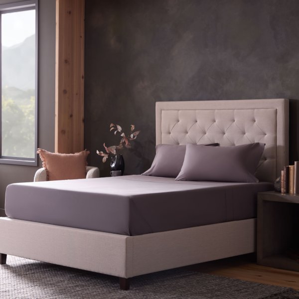 Malouf Classic Cotton Sets - Luxuriously Soft, Breathable Bedding For Year-round Comfort And Style Charcoal Charcoal Ma02qqchcc