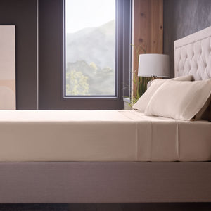 Malouf Classic Cotton Sets - Luxuriously Soft, Breathable Bedding For Year-round Comfort And Style Cream Cream Ma02qqcrcs