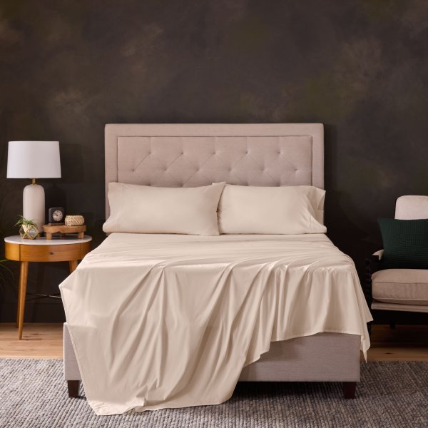 Malouf Classic Cotton Sets - Luxuriously Soft, Breathable Bedding For Year-round Comfort And Style Cream Cream Ma02qqcrcs