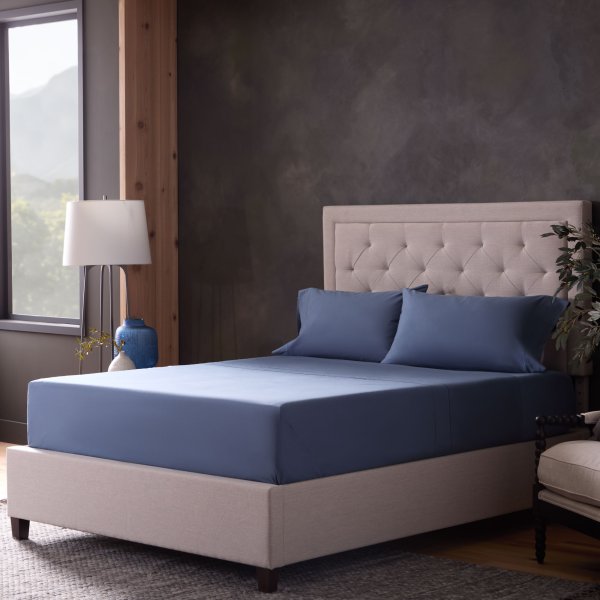 Malouf Classic Cotton Sets - Luxuriously Soft, Breathable Bedding For Year-round Comfort And Style Marine Marine Ma02skmrcs