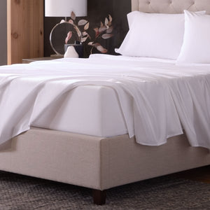 Malouf Classic Cotton Sets - Luxuriously Soft, Breathable Bedding For Year-round Comfort And Style White White Ma02scwhcs