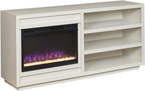 Perry White 65" Fireplace Console MAA1942-WHI Aspenhome