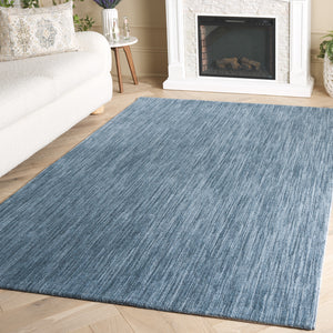 Safavieh Mabel Elegant Area Rug - Turkish Power Loomed Design For Timeless Style And Comfort In Any Room Blue ,Ivory Polyester Pile Mab300m-9