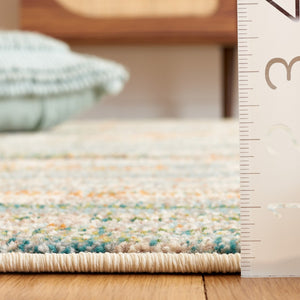 Safavieh Madison 419 Power Loomed Modern Rug Green / Blue 9' x 12'