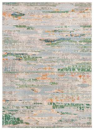 Safavieh Madison 419 Power Loomed Modern Rug Green / Blue 9' x 12'