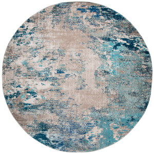 Safavieh Madison Area Rug - Timeless Elegance With Durable Construction For Sophisticated Interior Spaces Blue ,Beige 57% Polypropylene,30% Cotton,13% Polyester Mad440m-68
