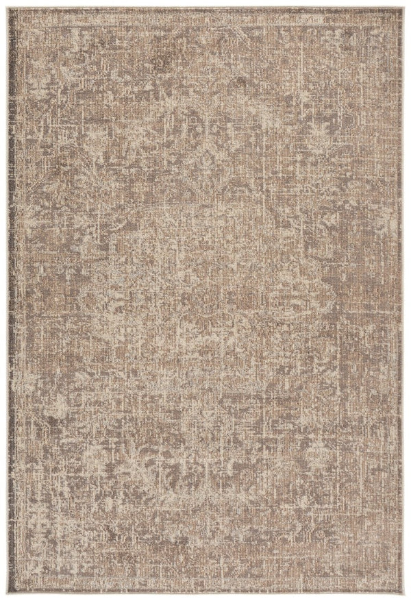 Safavieh Madison Power-Loomed Polypropylene Area Rug Neutral Ivory Tones for Living Rooms Beige / Ivory 5'-3" x 7'-6" MAD447E-5