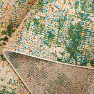 Safavieh Madison 457 Power Loomed Modern Rug Green / Grey 9' x 12'