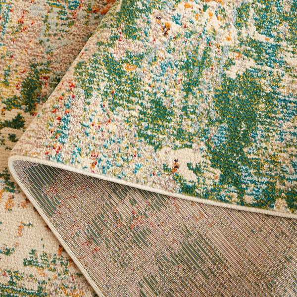 Safavieh Madison 457 Power Loomed Modern Rug Green / Grey 9' x 12'