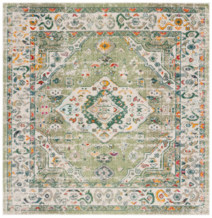 Safavieh Madison 468 Power Loomed Transitional Rug Sage / Ivory 6'-7" x 6'-7" Square