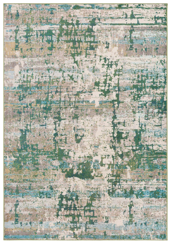 Safavieh Madison 469 Power Loomed Modern Rug Green / Beige 9' x 12'