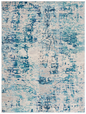 Safavieh Madison Traditional Area Rug – Luxurious Ivory And Turquoise Design, Crafted For Timeless Elegance Ivory ,Turquoise 57% Polypropylene,30% Cotton,13% Polyester Mad471a-5sq