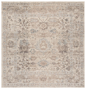 Safavieh Madison Ivory And Grey Bohemian Area Rug — Power-Loomed Low-Pile Comfort, Durable Stylish Accent 4'-0" x 6'-0" MAD498F-4