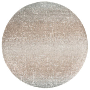 Safavieh Madison Round Power Loomed Polypropylene Area Rug Neutral Tone Living Room Accent MAD601F-7R