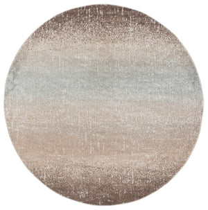 Safavieh Madison Round Polypropylene Area Rug Solid Neutral Low Pile Turkish Woven Living Room MAD601T-7R