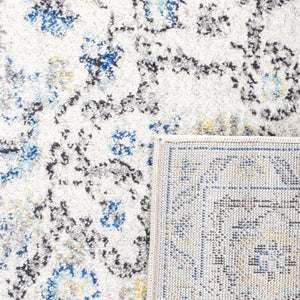 Safavieh Madison Oriental Power-Loomed Polypropylene Area Rug for Living and Dining Rooms Blue 10' x 10' Square MAD603K-10SQ