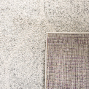 Safavieh Madison Ivory Silver Polypropylene Area Rug Turkish Woven Accent for Transitional Spaces Off White Square MAD604B-3SQ