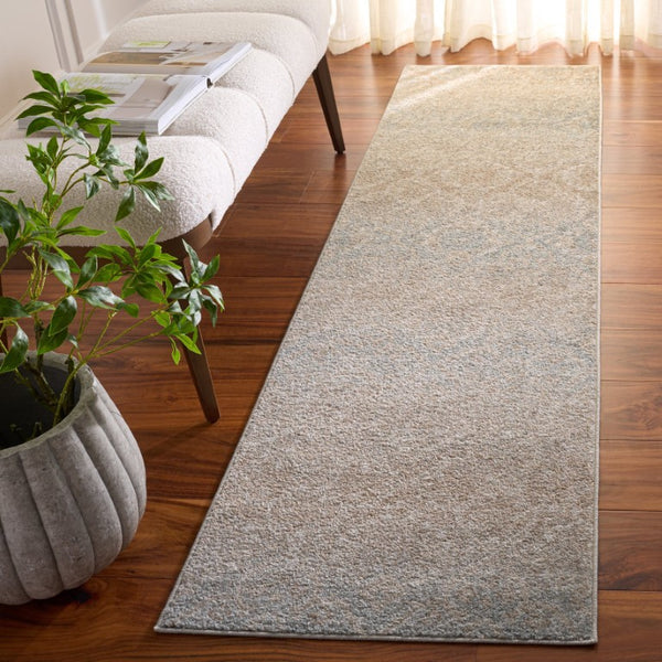 Safavieh Madison Solid Grey Polypropylene Runner Rug Power Loomed in Turkey for Hallways 2'-3" x 8'-0" MAD605F-28