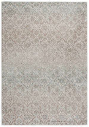 Safavieh Madison Solid Grey Polypropylene Runner Rug Power Loomed in Turkey for Hallways 5'-3" x 7'-6" MAD605F-5