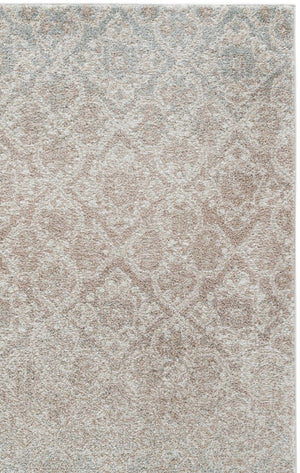 Safavieh Madison Solid Grey Polypropylene Runner Rug Power Loomed in Turkey for Hallways 5'-3" x 7'-6" MAD605F-5