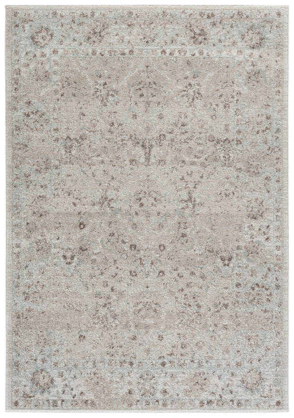 Safavieh Madison Solid Beige Polypropylene Area Rug Low Pile Traditional Living Room Floor Accent MAD609A-5