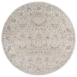 Safavieh Madison Traditional Medallion Round Polypropylene Rug for Living Room or Bedroom MAD609A-7R