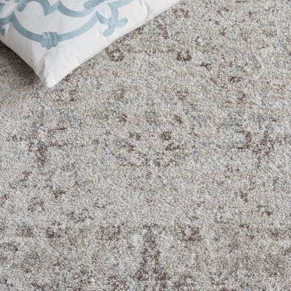 Safavieh Madison Solid Dark Beige Polypropylene Area Rug Power Loomed for Living and Dining Rooms MAD609A-9