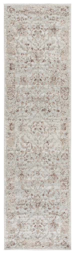 Safavieh Madison Traditional Grey Polypropylene Runner Rug for Hallways and Entryways MAD609F-28