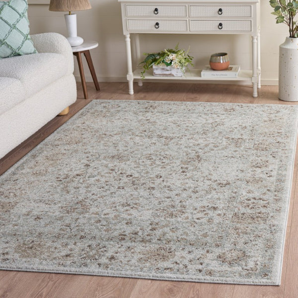 Safavieh Madison Power Loomed Polypropylene Area Rug Solid Neutral Grey for Living Room Floors MAD609F-5
