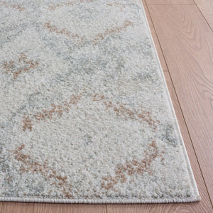 Safavieh Madison Bohemian Grey Polypropylene Runner Rug for Hallways and Entryways 2'-3" x 8'-0" MAD610F-28