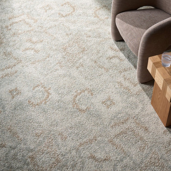 Safavieh Madison Bohemian Grey Polypropylene Runner Rug for Hallways and Entryways 9'-0" x 12'-0" MAD610F-9