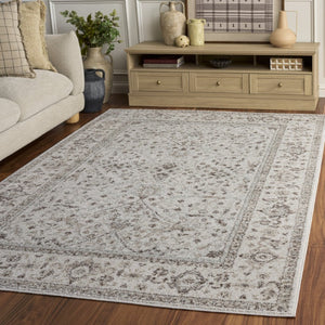 Safavieh Madison Traditional Polypropylene Hallway Runner Rug for Entryways and High Traffic Areas 5'-3" x 7'-6" MAD612A-5