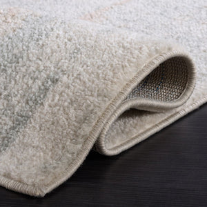 Safavieh Madison Solid Grey Polypropylene Runner Rug for Hallways Entryways and High Traffic Areas 5'-3" x 7'-6" MAD640F-5