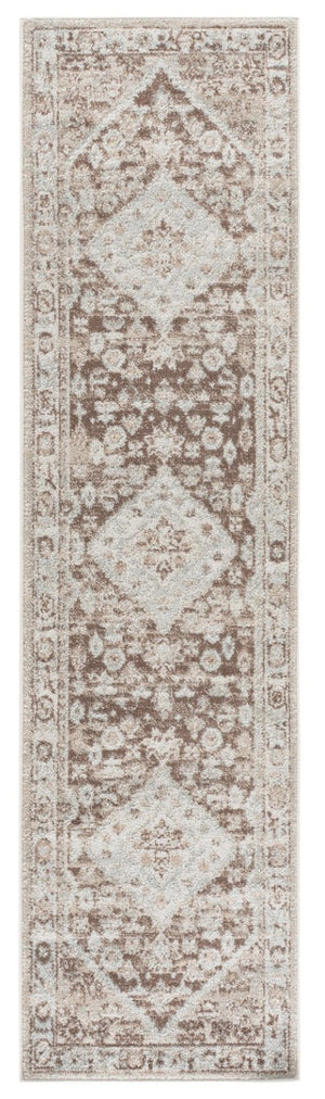 Safavieh Madison Solid Light Brown Polypropylene Runner Rug for Hallways and Corridors 2'-3" x 8'-0" MAD670T-28
